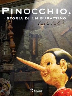 cover image of Pinocchio, storia di un burattino